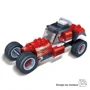 Constructor BanBao Roadster Pull Back Racer foto