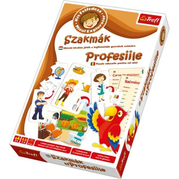 Joc Trefl "Micul Explorator - Profesiile" HU-RO foto
