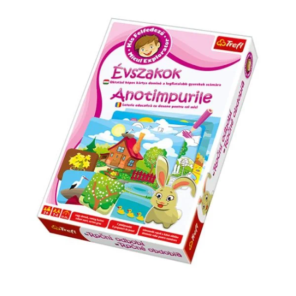 Игра Trefl "Micul Explorator - Anotimpurile" HU-RO foto