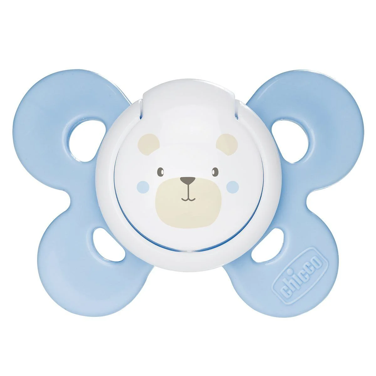 image for Пустышка силиконовая Chicco Physio Comfort Blue (0-6 мес.) foto