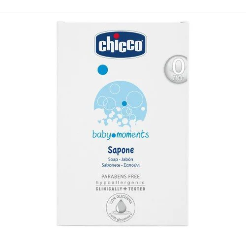 Мыло детское Chicco Baby Moments, 100 г