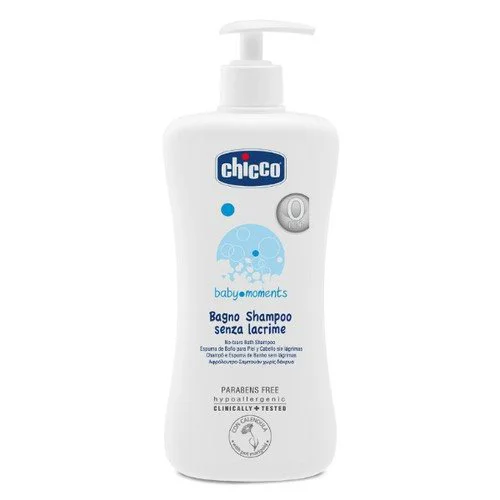 Гель для душа и шампунь Chicco Baby Moments, 750 мл
