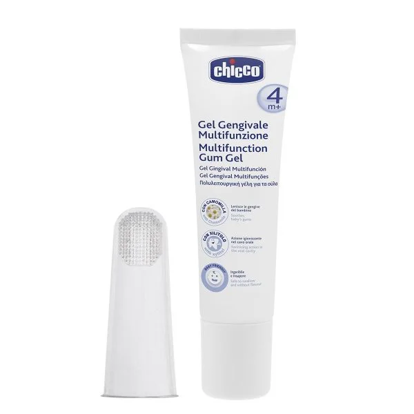 image for Set gel gingival multifunctional Chicco cu aplicator (4+ luni) foto