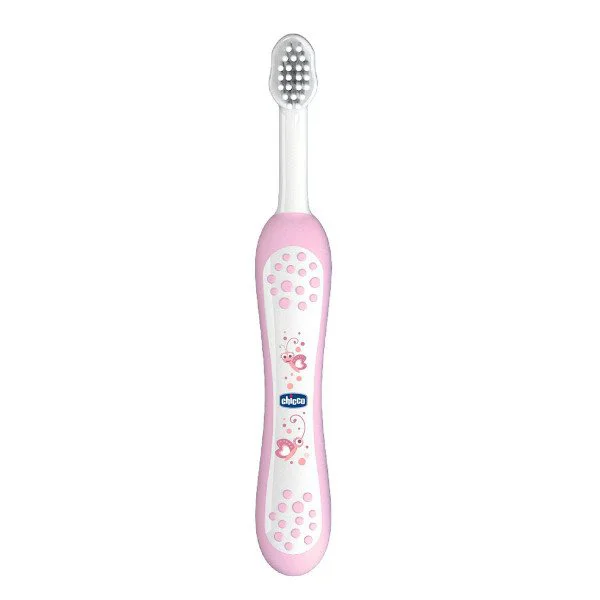image for Зубная щетка Chicco Розовая (6+ мес.) foto