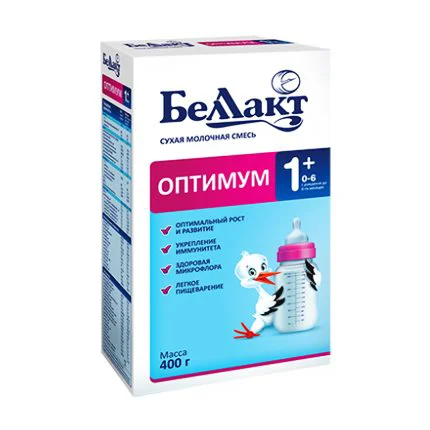 image for Formula de lapte Bellact Optimum 1+ (0-6 luni), 400 g foto