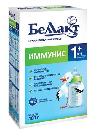 Детская молочная смесь Беллакт ИММУНИС 1+ (0-6 мес.), 400 г
