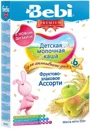 Terci cu lapte Bebi Premium cu fructe si cereale asortate (6+ luni), 250 g