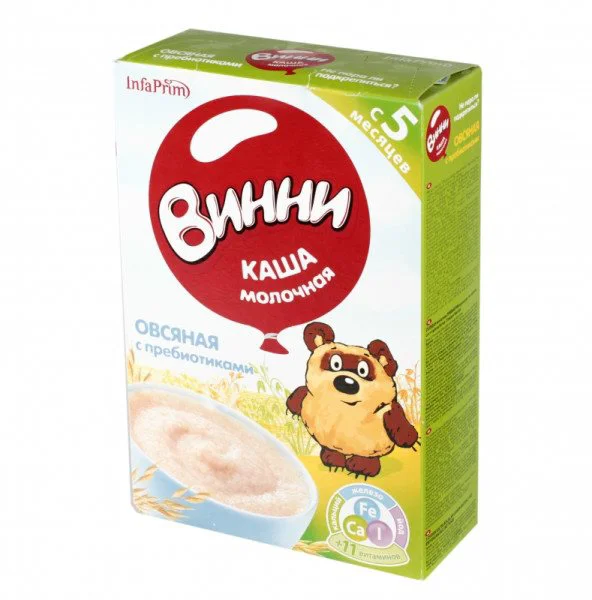 image for Terci de ovaz cu lapte Винни cu fructe de padure (5+ luni), 200 g foto