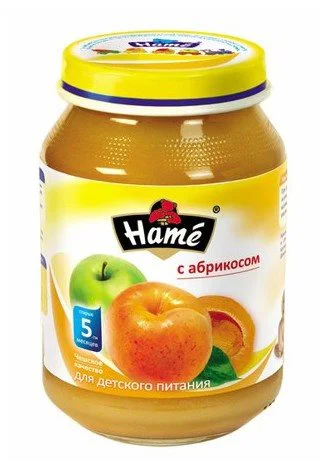 Piure Hame din mere si caise (5+ luni), 190 g