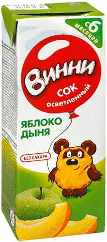 Suc Винни de mere si zamos limpezit (5+ luni), 200 ml foto