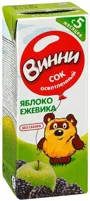 Suc Винни de mere si mure limpezit (5+ luni), 200 ml foto