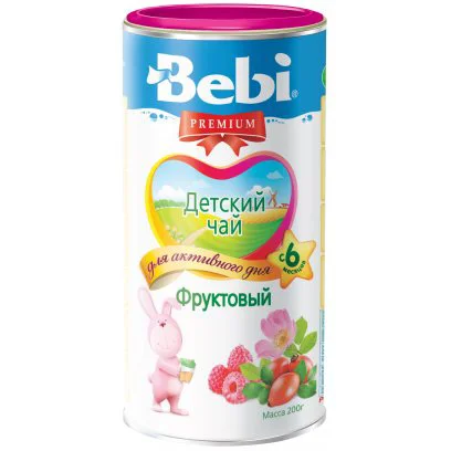 image for Ceai pentru copii Bebi Premium de fructe (6+ luni), 200 g foto