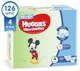 Scutece Huggies Ultra Comfort 4 Boy (8-14 kg) Disney Box, 126 buc. foto
