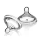 Tetine anticolici din silicon Tommee Tippee, flux mediu (3+ luni), 2 buc.