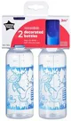 Бутылочка Tommee Tippee Basics с рисунком (3+ мес.), 250 мл, 2 шт.