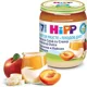 Piure HIPP Piersica si caise cu crema de branza (7+ luni), 160 g foto