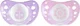 Пустышка Chicco Physio Air Pink силиконовая (0-6 мес.), 2 шт. foto