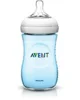 Biberon Philips AVENT pentru hranire naturala, albastru, 260 ml foto