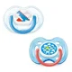 Пустышка Philips AVENT "Дизайн" ортодонтическая (0-6 мес.) foto