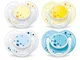 Пустышки Philips AVENT "Ночные" (0-6 мес.), 2 шт. foto