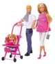 Set de jucarie Simba Steffi, Familie fericita, 30 cm foto
