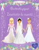 Invitatie la nunta. Garderoba papusii. Activitati cu autocolante
