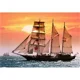 Puzzle Castorland Sailing Ship in Sunset, 1000 piese foto