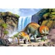 Puzzle Castorland Triceratops Dinosaurs, 260 piese foto
