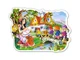 Puzzle Castorland Snow White and the Seven Dwarfs, 15 MIDI piese foto
