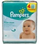 Servetele umede Pampers Fresh Clean, 4x64 buc.