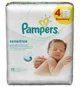 Servetele umede Pampers Sensitive, 4x56 buc.