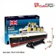 Puzzle 3D CubicFun Titanic foto