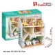Puzzle 3D CubicFun Dreamy Dollhouse foto