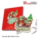 Puzzle 3D CubicFun Magical Christmas Castle foto
