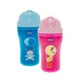 Canuta cu pai Chicco Pink/Blue (18+ luni), 260 ml
