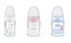 Бутылочка стеклянная NUK First Choice с силиконовой соской (0-6 мес.), 120 мл foto