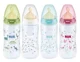Бутылочка пластиковая NUK First Choice с латексной соской (0-6 мес.), 300 мл foto
