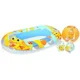 Set pentru plaja Intex (barca, minge, minecute, carucior) foto