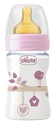 Бутылочка пластиковая Chicco Girl Well Being с латексной соской, 150 мл
