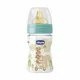 Biberon din plastic Chicco Well Being FUN cu tetina din latex, flux normal, 150 ml foto