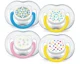 Пустышки ортодонтические Freeflow Philips AVENT Contemporary (6-18 мес.), 2 шт. foto