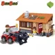 Конструктор Banbao Harvest Tractor &amp; Shed