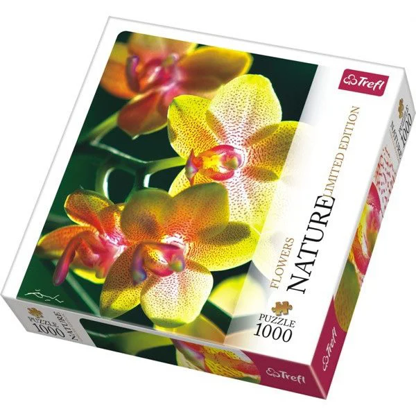 Puzzle Trefl Flowers - Orchidea, 1000 piese foto