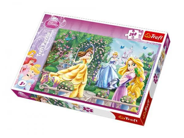 Puzzle Trefl Disney A walk before the ball, 260 piese foto