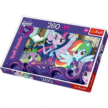 Puzzle Trefl Hasbro Equestria Girls, 260 piese foto