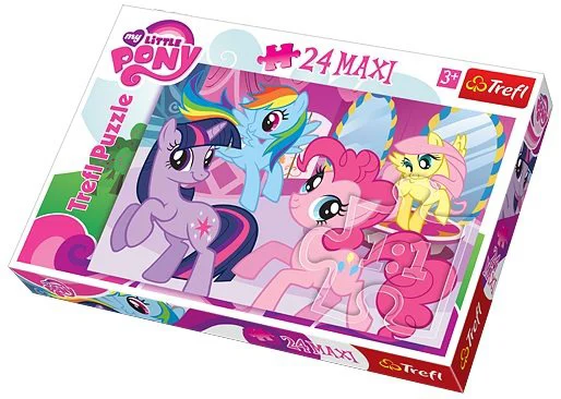 Puzzle Trefl Hasbro My little Pony, 24 MAXI piese foto
