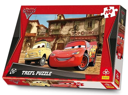 Puzzle Trefl Disney Cars Best pals, 100 piese foto