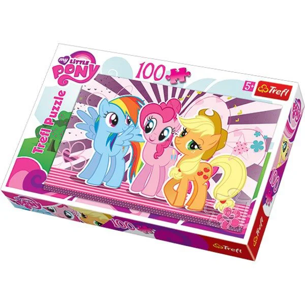 Puzzle Trefl Hasbro My little Pony, 100 piese foto