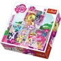 Puzzle Trefl Hasbro Rainbowdash and Fluttershy, 3 in 1 (20+36+50 piese) foto