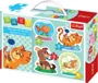 Puzzle Trefl Baby Classic - House Pets, 4 in 1 (2+3+4+5 piese) foto